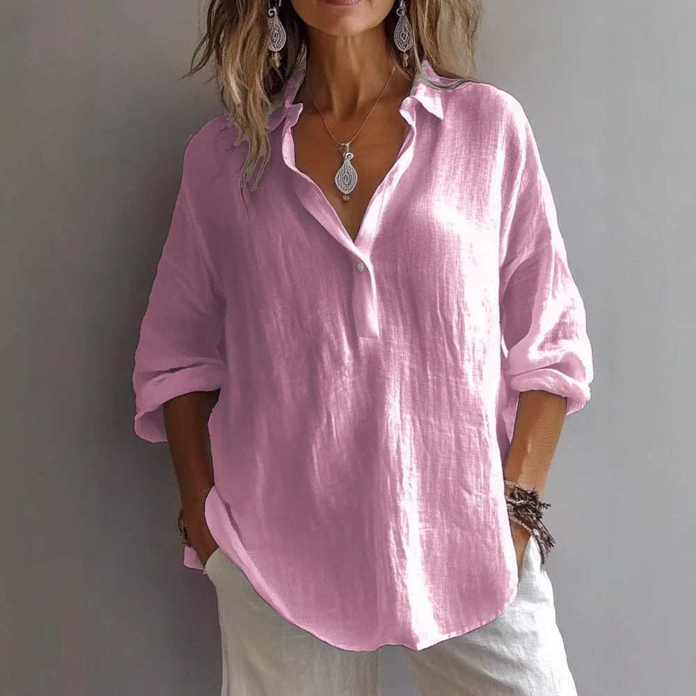 Givette™ | The Isalina Relaxed Elegance Blouse