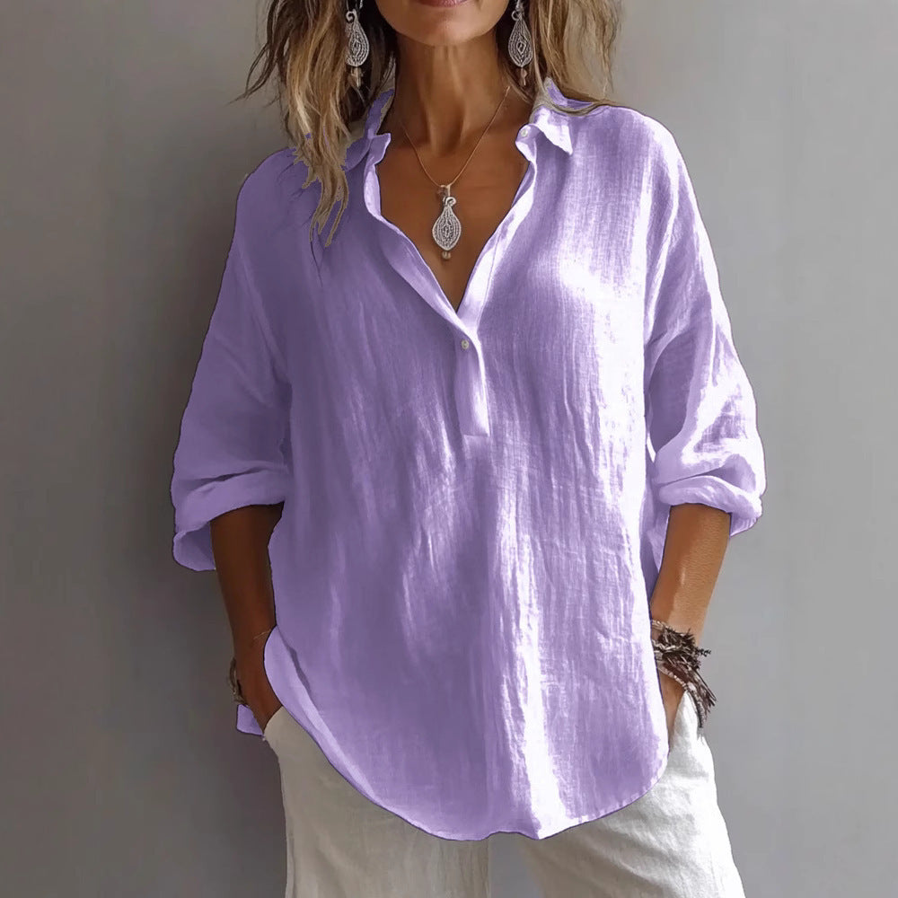 Givette™ | The Isalina Relaxed Elegance Blouse