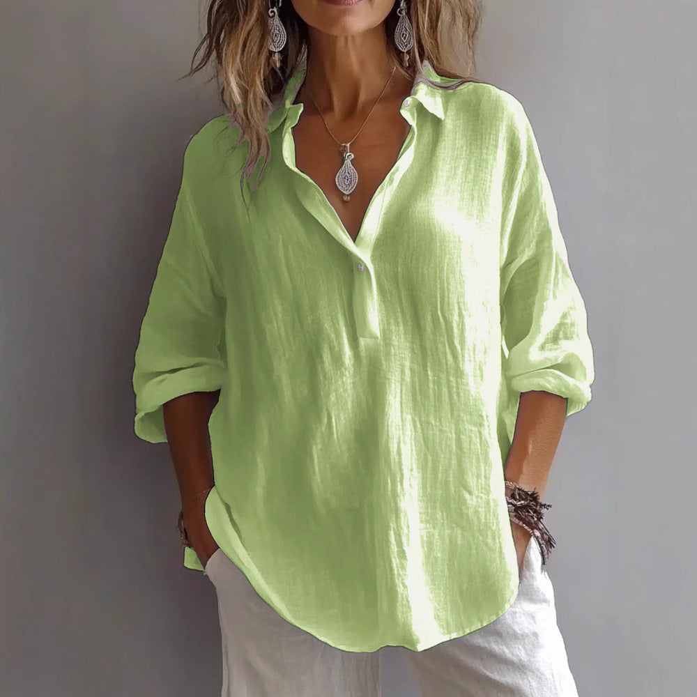 Givette™ | The Isalina Relaxed Elegance Blouse